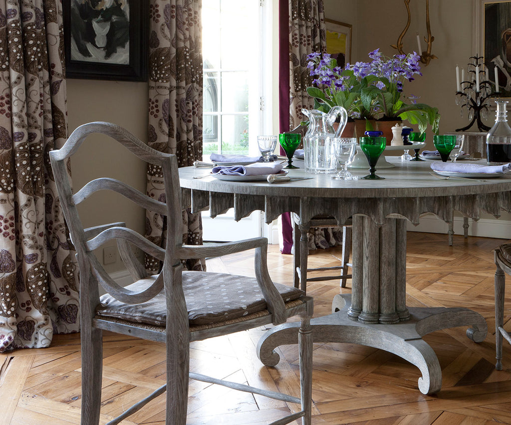 Bodiam Carver Chair - Greyed Oak