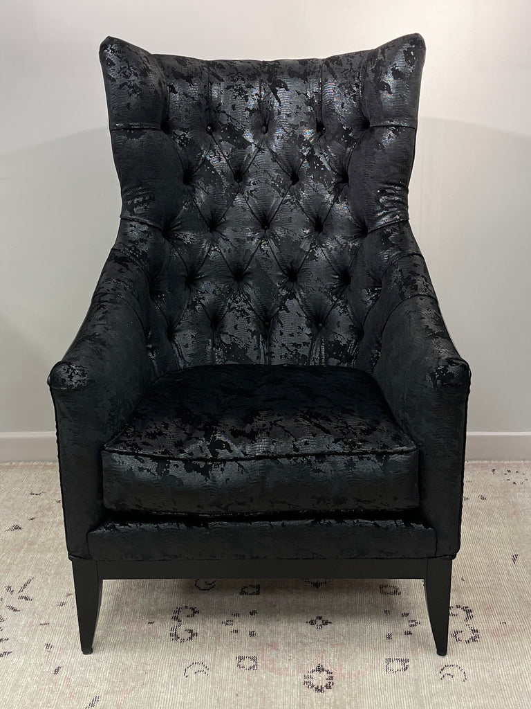 Gorley Black AC18 Armchair