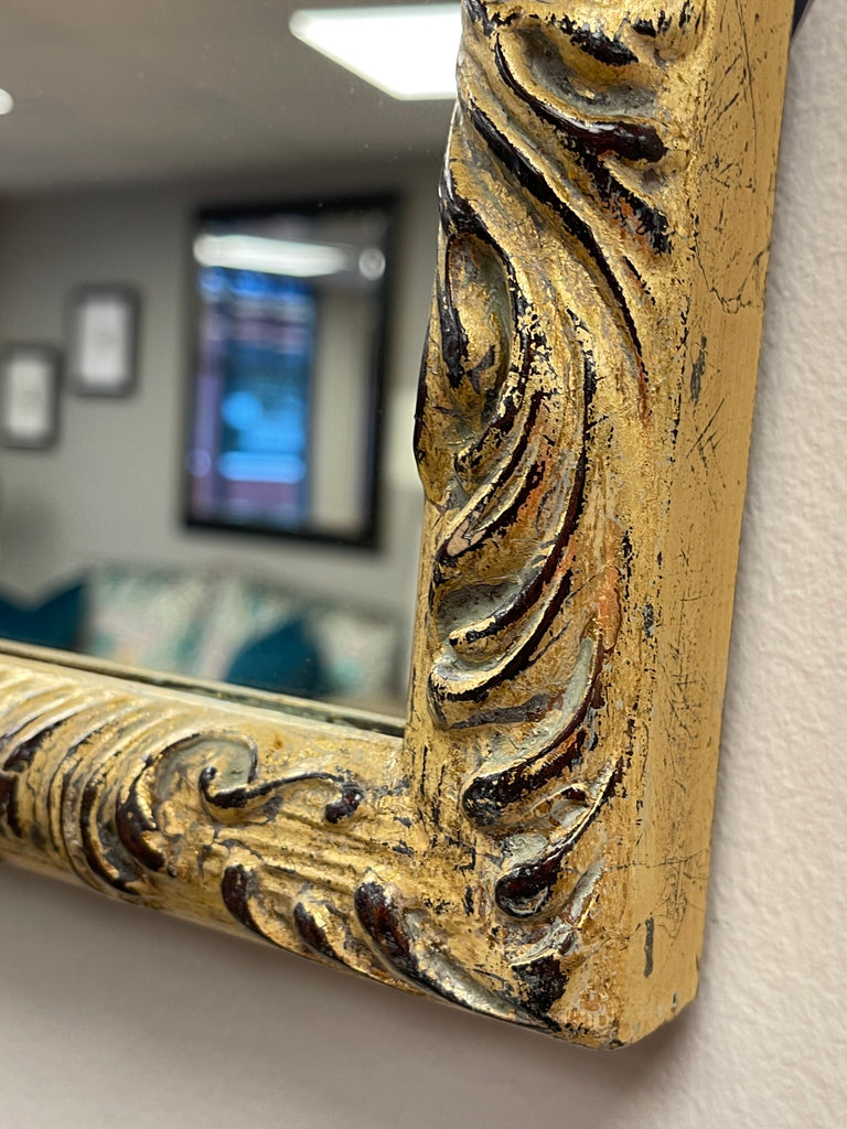 Wall Mirror - Gold