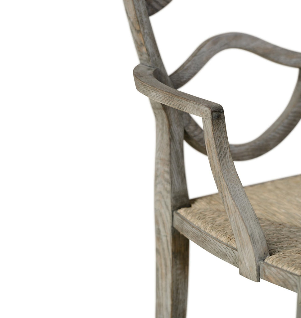 Bodiam Carver Chair - Greyed Oak
